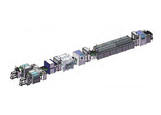 Двухпутная схема высокоскоростной проводки B Решения Infitek SMT Production Line